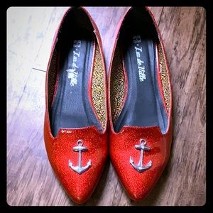 Rockabilly Sailor T.U.K flats
